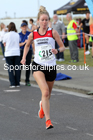 Senior womens 4 stage relay, 2021 Northern 6 and 4 Stage and Young Athletes Road Relays, Redcar. Photo: David T. Hewitson/Sports for All Pics